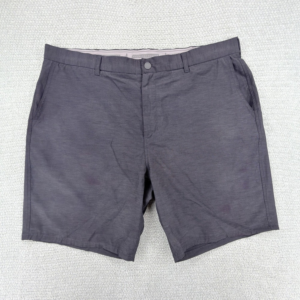 Johnnie O Shorts Mens 40 Black Prep Formance Calcutta Golf Chino Performance